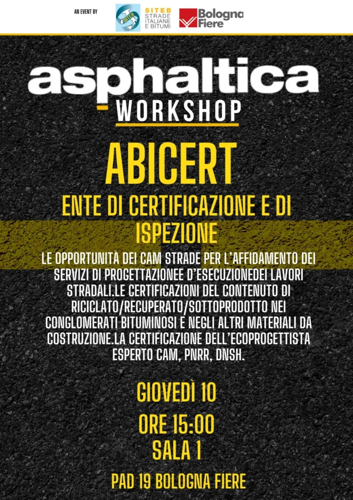 Workshop asphalitica ABICERT